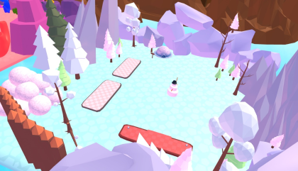 Stylized Low-Poly Simulator Biomes Pack preview 4