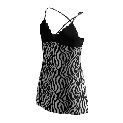 Zebra Slip Dress thumbnail