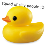 squad of silly people :D