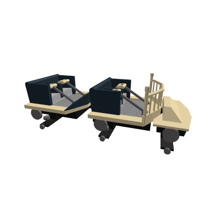 Wooden Coaster ~ 2-Seat Car