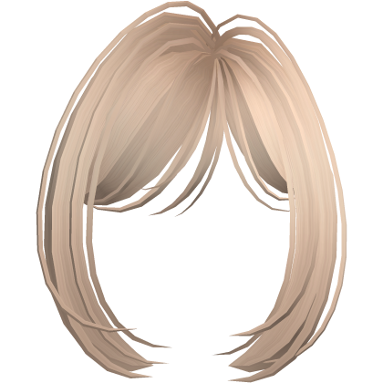 Kawaii Fluffy Short Bangs ( Blonde ) Roblox item