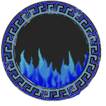 Blue flame karate