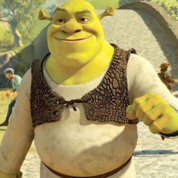 Shrek at McDonald's