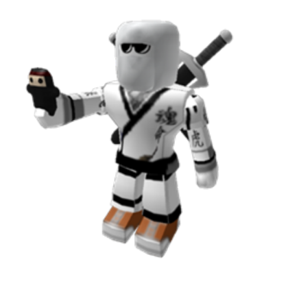 TrevmVortex White Ninja Roblox decal