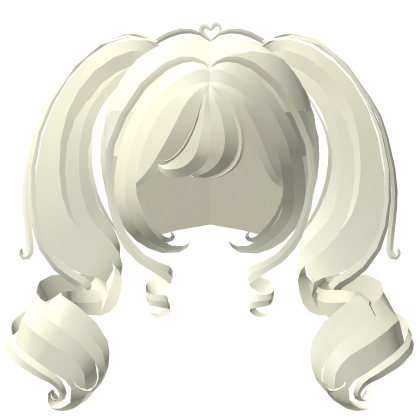 ♡ lovely princess curl tweencore pigtails blonde Roblox item