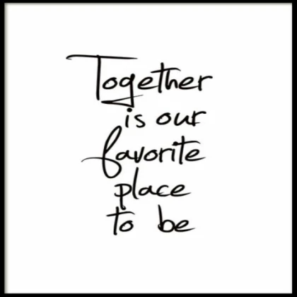 [MINIMALIST] together