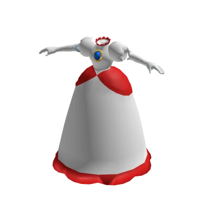 princess peach fire dress Just Princess peach in her fire dress. this dress really dose looks so  pretty one her :3