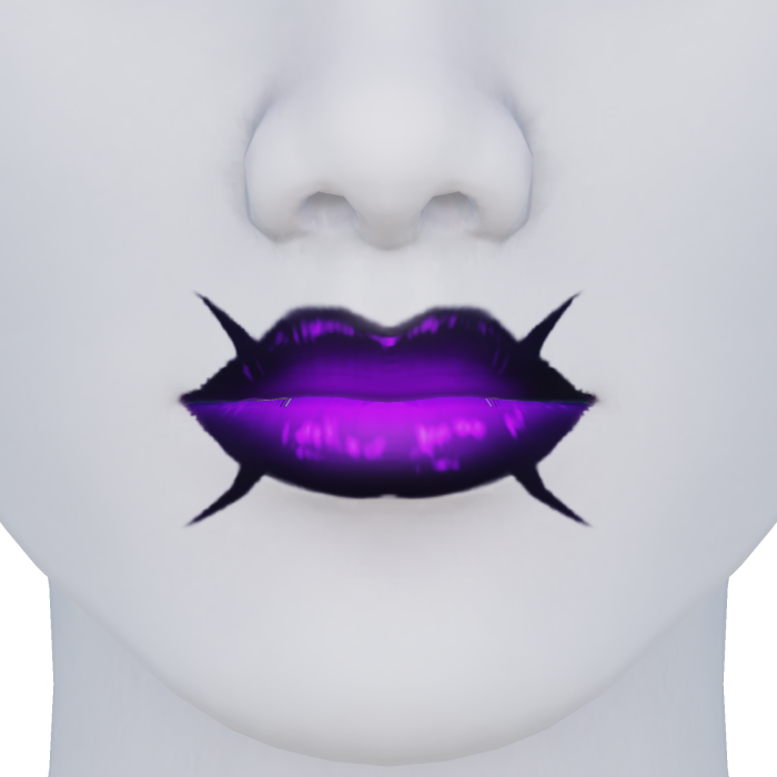 Clown Goth Purple Lipgloss