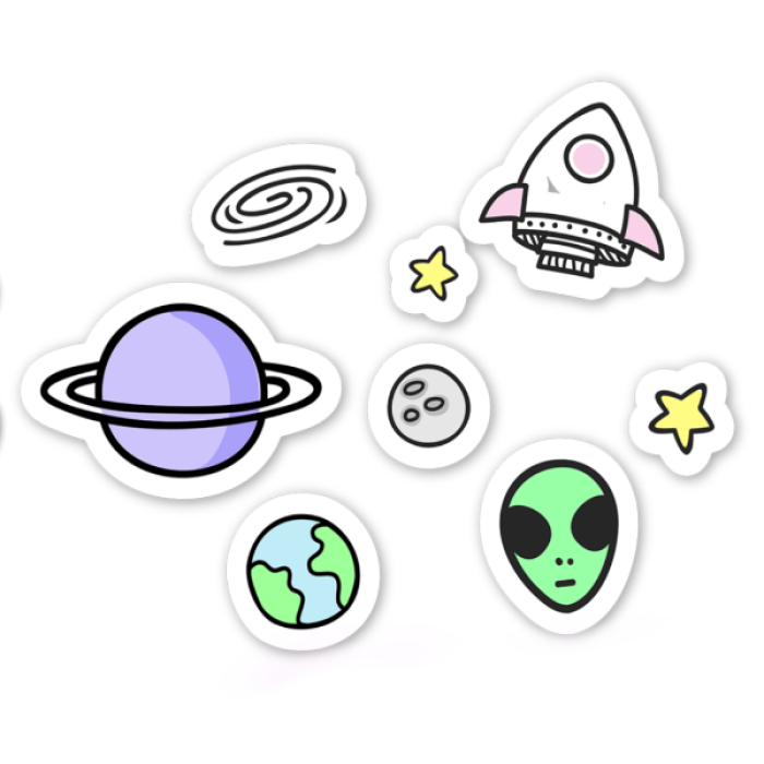 TB PNG Alien UAP UFO Extraterrestria Stickers Y2K  Roblox decal