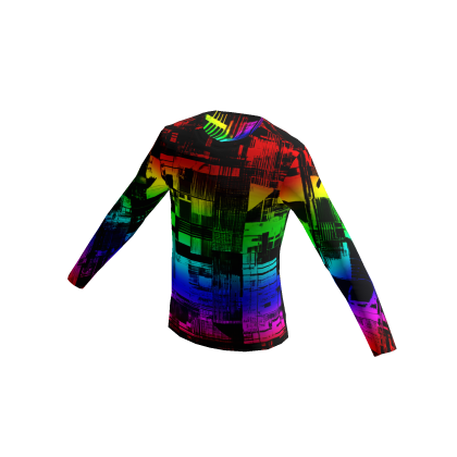 🌈 Rainbow GLITCHED T-shirt thumbnail