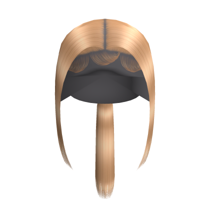 ★☆ Low Ponytail w Face-Framing Strands In Blonde Roblox item