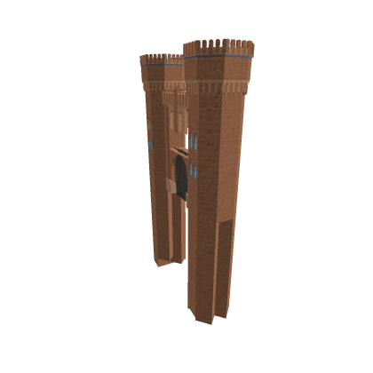 Gate Tower w/ open gate