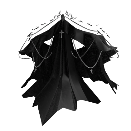 Black Silver Ornate Royal Dress Roblox item