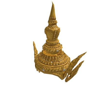 Thai Khon - Crown of Phra Isuan - ชฎาโขนพระอิศวร 