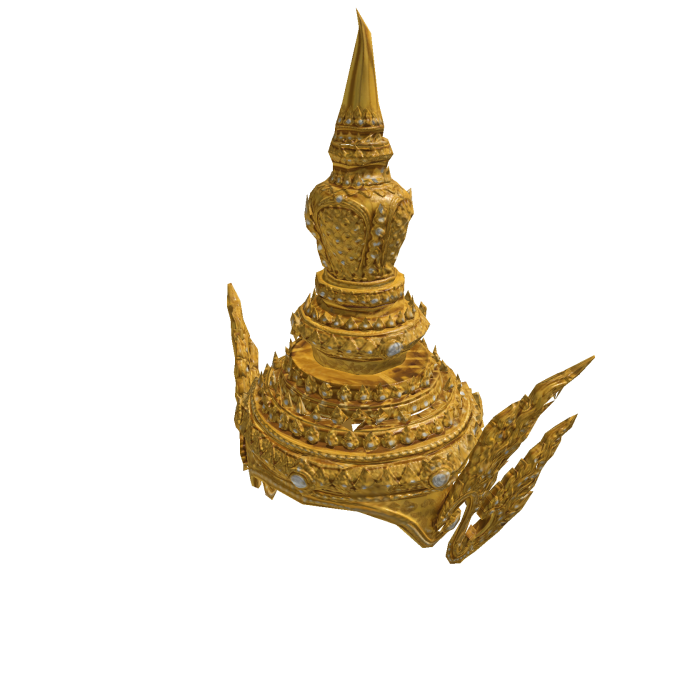 Thai Khon - Crown of Phra Isuan - ชฎาโขนพระอิศวร 