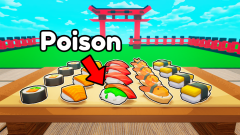 [UPD] Poison Sushi Challenge !🍣
