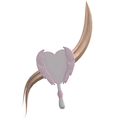 Cute Pink Angelic Sleep Hair Brush (Blonde Hair) Roblox item
