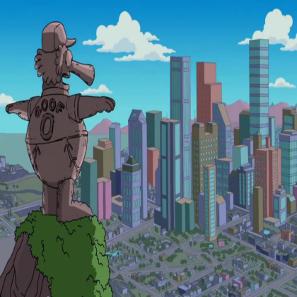 Simpsons Skybox