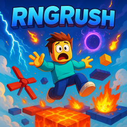 🎲 RNGRush: Survive the Chaos Obby!