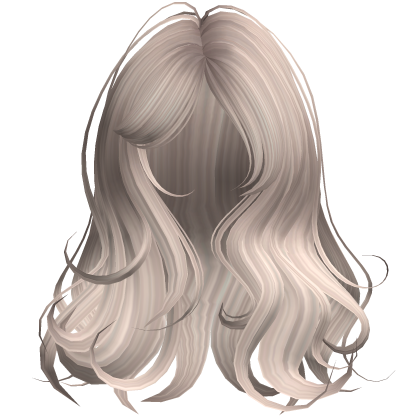 shy igari emo girl long shoujo hair in white Roblox item