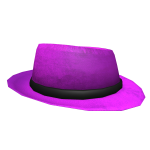 Pink Vintage Fedora