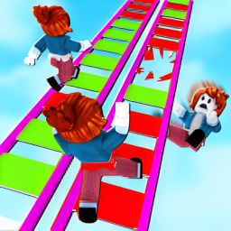 100% Easy Glass Bridge Obby