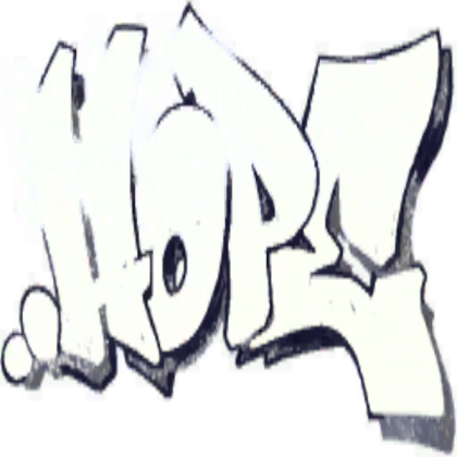 graffiti hope no Roblox decal