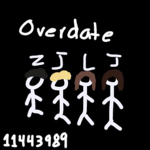 だ Overdate