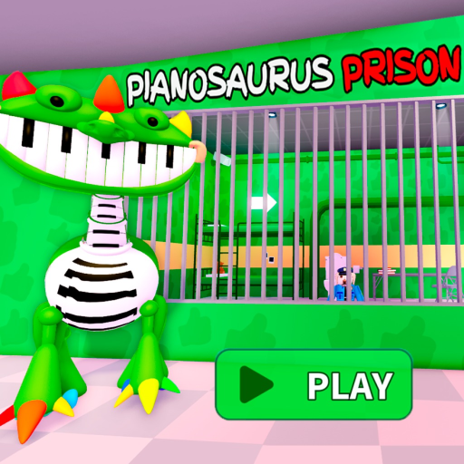 🦕PIANOSAURUS BARRY'S PRISON RUN! (Obby) official Roblox game thumbnail