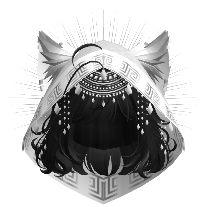 Egyptian Bob w/ Divine Silver White Hood