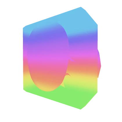1.0 R6 Rainbow Kawa Blue Runner Torso Aura | Roblox Item - Rolimon's