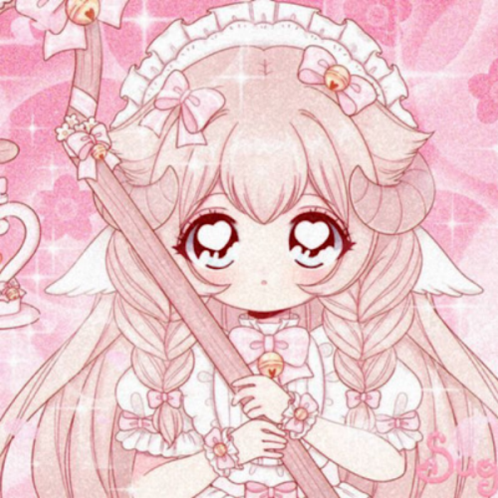 Kawaii anime girl | Anime | Pink | Light Pink Roblox decal