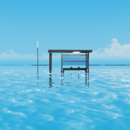 Bus stop wallpaper (roblox ver) [Admin test]