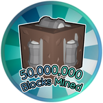 50M Blocks Mined