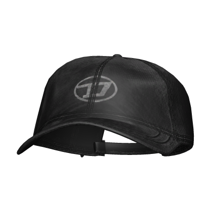 sideways black grunge disel distressed cap