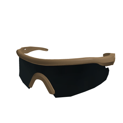 Sleek Tan Tactical Ballistic Shades Roblox item