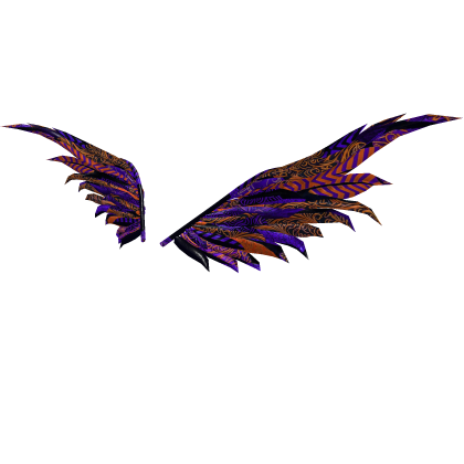 Zealous Zebra Halloween Edition Crow Wings