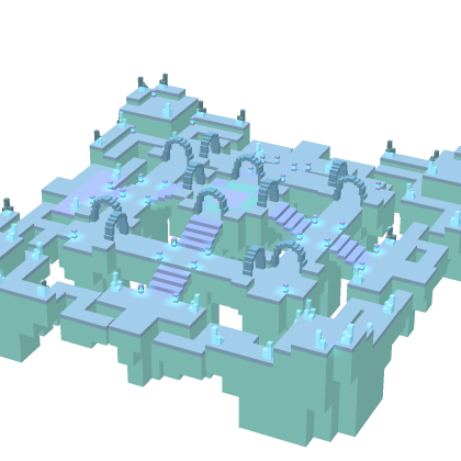 Icicle Palace Winter Castle Ice Chill Snow Royal