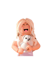 Rosy plays roblox