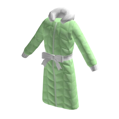 Green Puffer Winter Coat Roblox Item Rolimon s