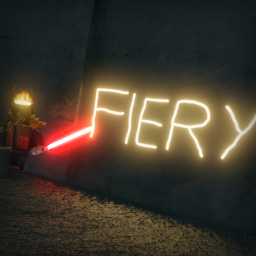 Fiery Holo Training