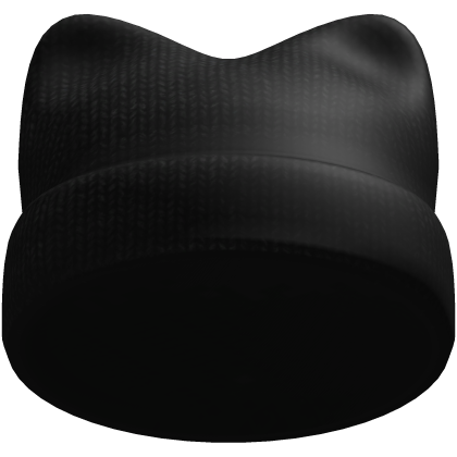 Black Cat Ears Beanie