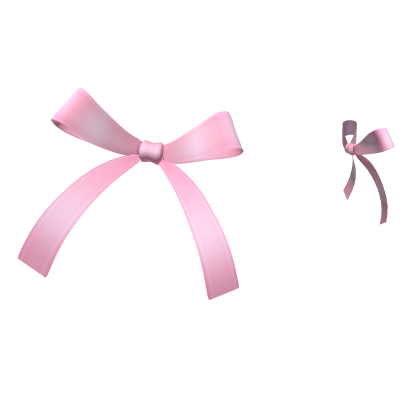 Dainty Pink SideBows