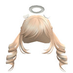 Heavenly Angel Twin Curl Hair (Blonde)