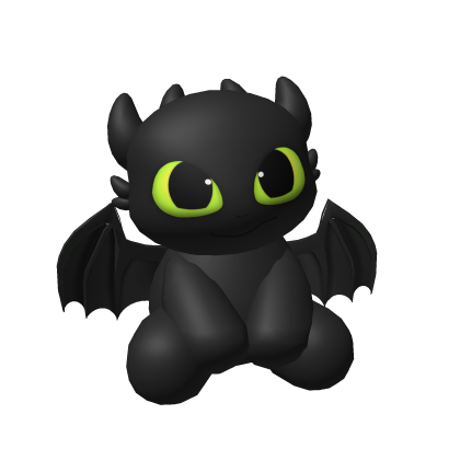 Toothless Night Fury Shoulder [L]