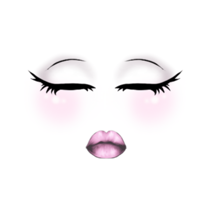 Kawaii Girl Makeup Roblox decal