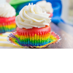 .+*Weird Rainbow Cupcakes*+.
