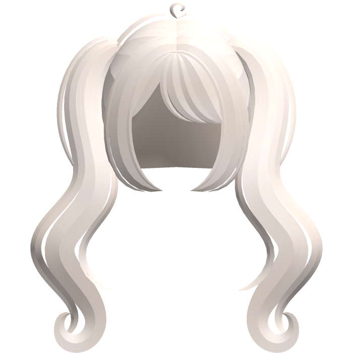 ♡ ꒱ angelic flowy wavy pigtails in pastel blonde