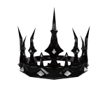 [PBR] Ivory White Grunge Thorned Crown