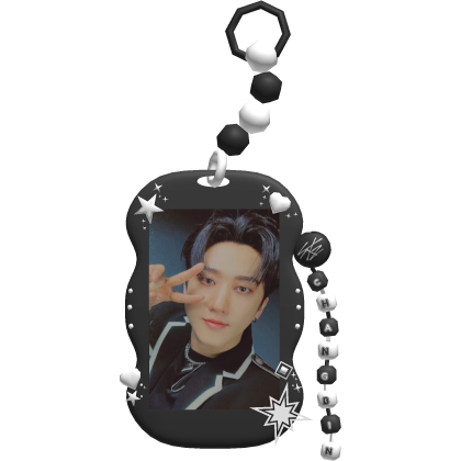 STRAYKIDS Changbin Photocard SKZ Kpop Keychain